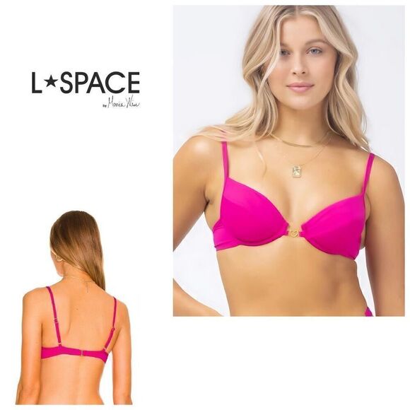 l*space Other - New. L*SPACE pink push up bikini top. Small. Retails $119